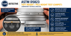 Lab Equipment ASTM D5793 Stitches per Inch 1 6-9-26