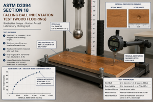 Lab - ASTM D2394 Falling ball 1