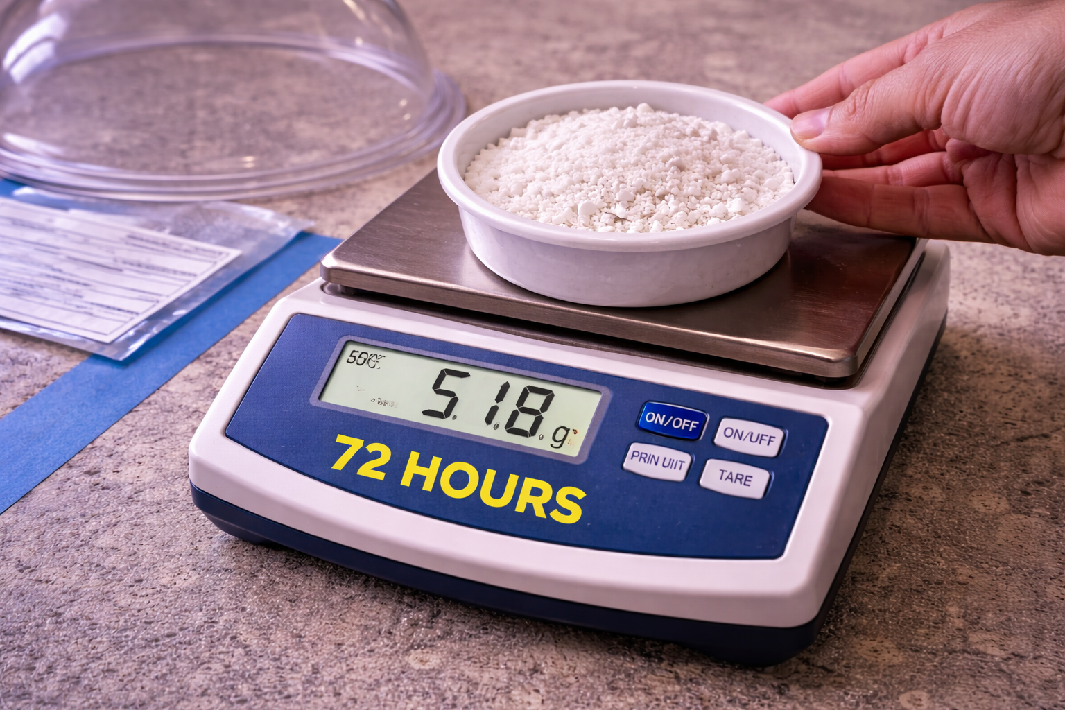 Calcium Chloride (MVER) Moisture Vapor Emission Testing (Concrete / Substrates)