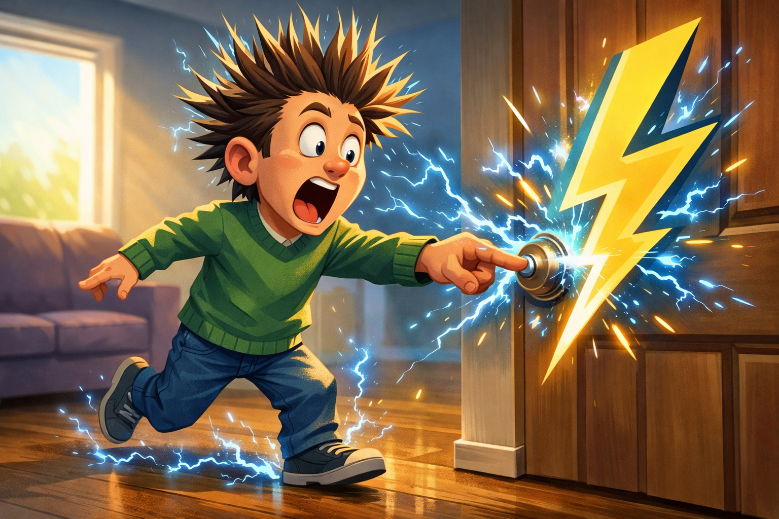 Static Electricity Generation (Laminate)