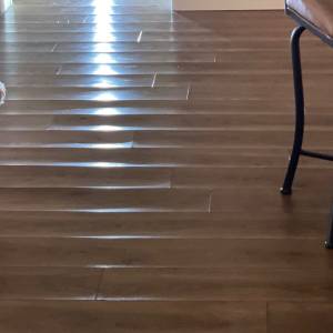 LVT and SPC floor showing plank movement, gapping, and edge lift conditions