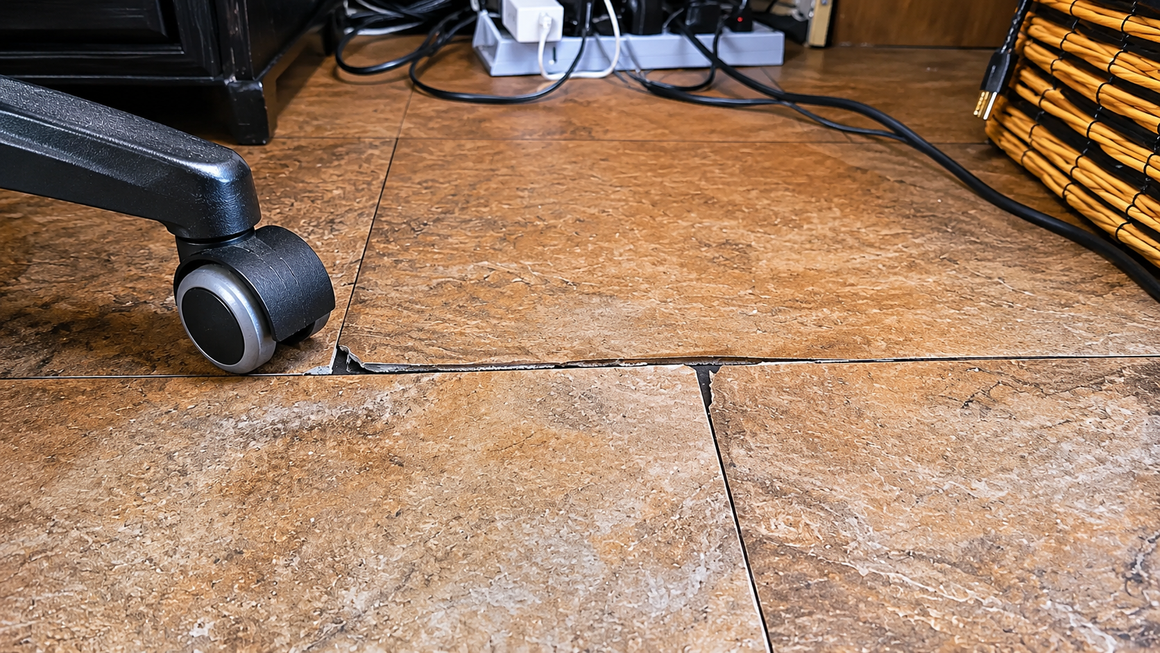 Chair-Caster Damage (LVT/SPC Flooring)